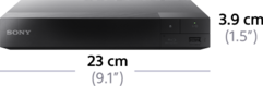 Picture of 3D Blu-ray Disc™ Player with built in Wi-Fi