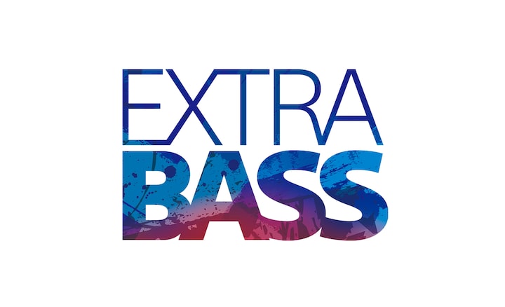 Extra BASS 彩色標誌