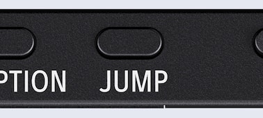 Image of the Time Jump button on the TX660 Digital Voice Recorder TX Series.